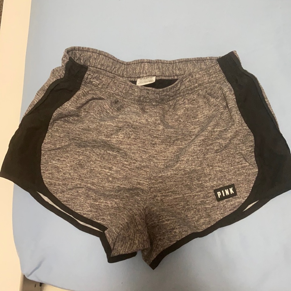 Pink athletic shorts